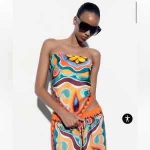 Zara Strappy Bandana Top